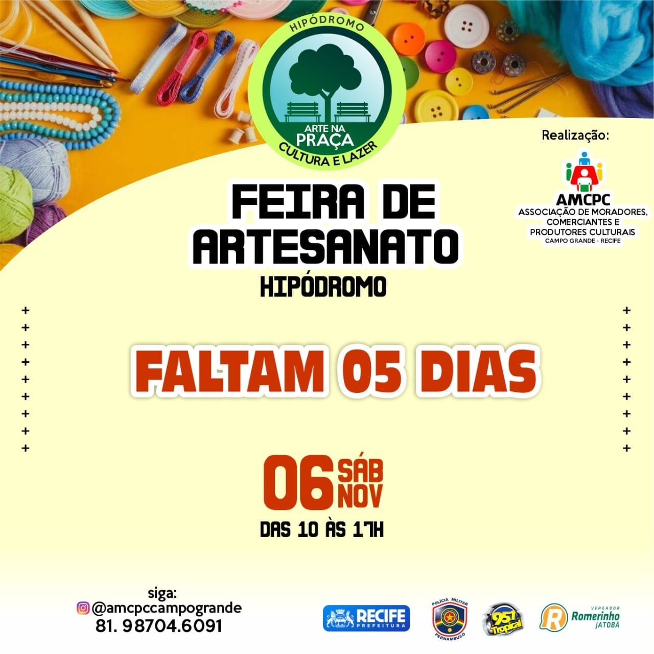 FEIRA DE ARTESANATO NO HIPÓDROMO